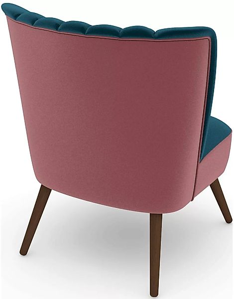 Max Winzer® Sessel »build-a-chair Aspen«, im Retrolook, zum Selbstgestalten günstig online kaufen