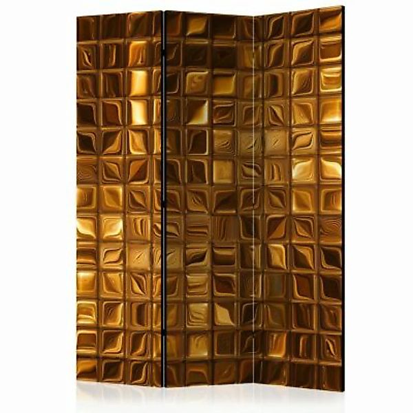 artgeist Paravent Riddle of the Majesty [Room Dividers] gold Gr. 135 x 172 günstig online kaufen