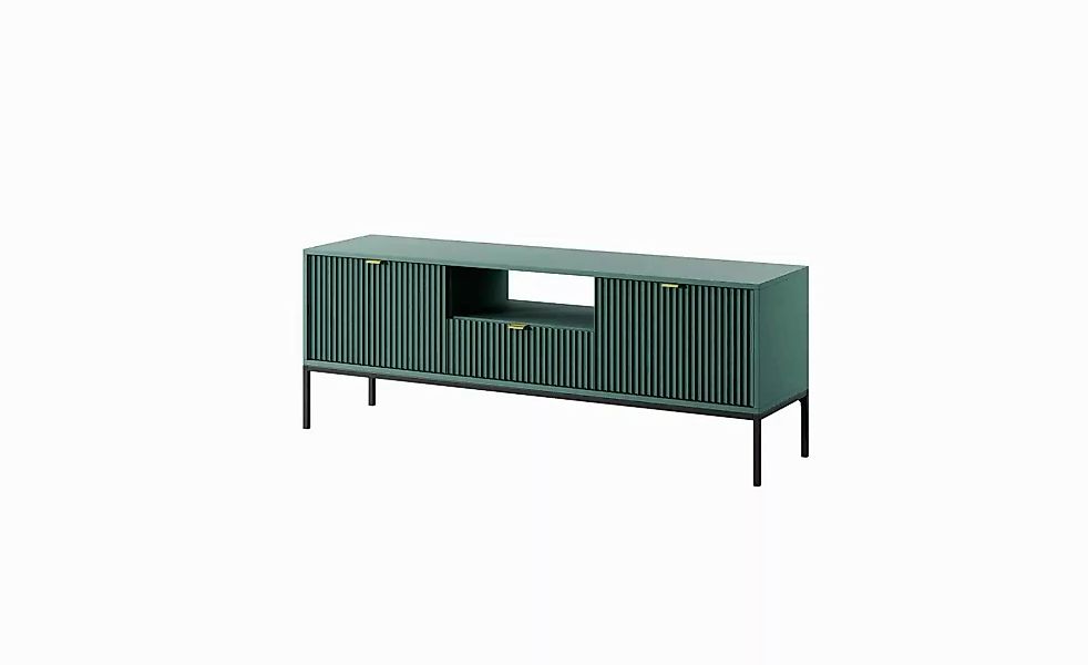 Lowboard  Nova ¦ grün ¦ Maße (cm): B: 154 H: 56 Kommoden & Sideboards > Low günstig online kaufen