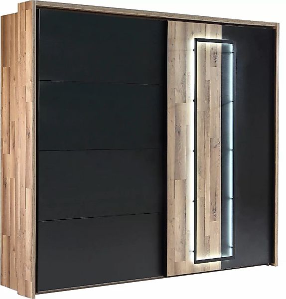 FORTE Schwebetürenschrank "Sirius Crown", mit LED-Beleuchtung günstig online kaufen