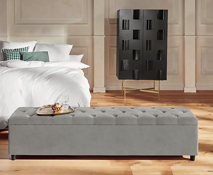 Guido Maria Kretschmer Home&Living Bettbank "Relaxy" gesteppt, mit Staufach günstig online kaufen