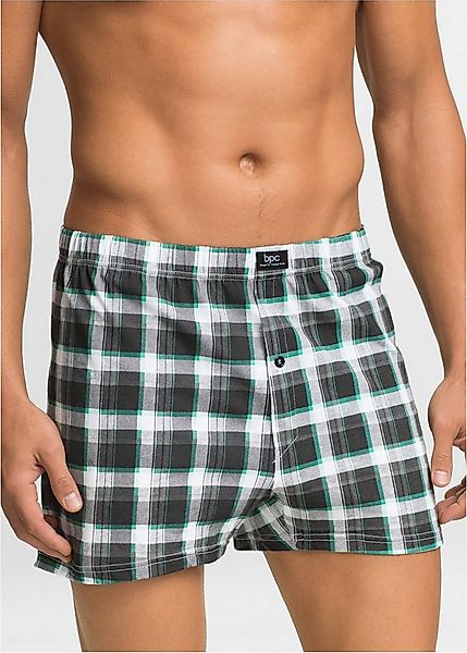 bonprix Boxershorts (Packung, 3-St., 3) lockere Passform, aus Baumwolle, Je günstig online kaufen