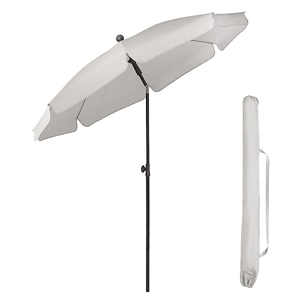 Sekey Balkonschirm 200cm Sonnenschirm Rund Gartenschirm günstig online kaufen