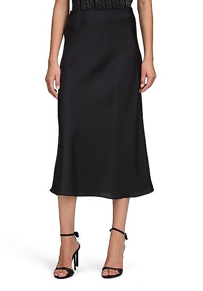 Betty&Co Midirock Damen Satinrock mit elastischem Bund günstig online kaufen