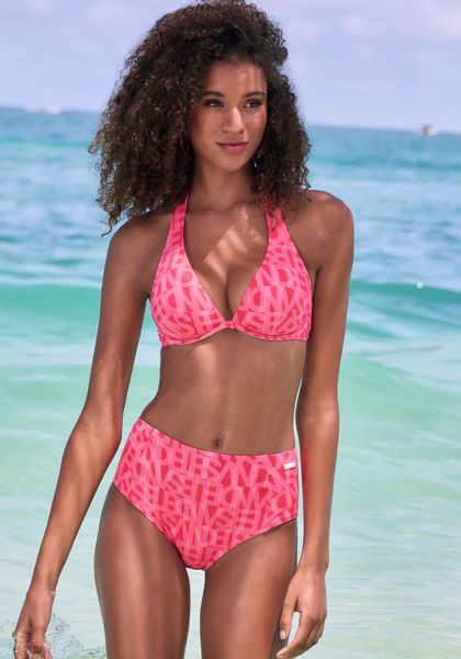 Elbsand Bügel-Bikini-Top Letra, mit tollem Wording günstig online kaufen
