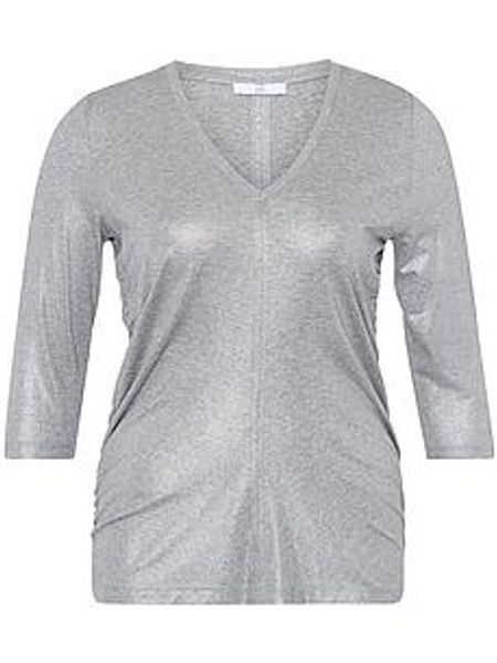 V-Shirt 3/4-Arm Emilia Lay grau günstig online kaufen