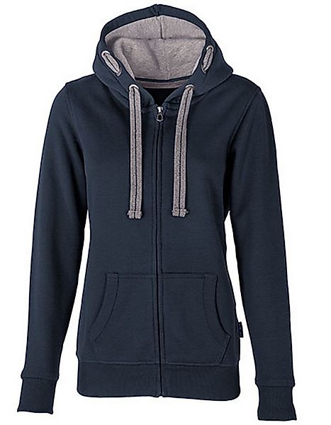 HRM Kapuzensweatjacke Frauen Sweatjacke mit Kapuze / Kapuzensweater mit Rei günstig online kaufen