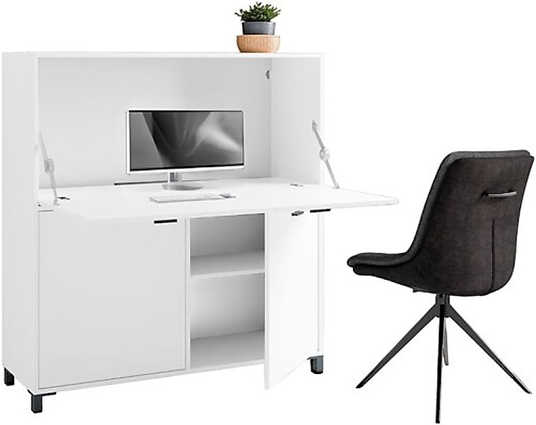 byLIVING Sekretär »Montana«, platzsparende Arbeitslösung mit viel Stauraum, günstig online kaufen