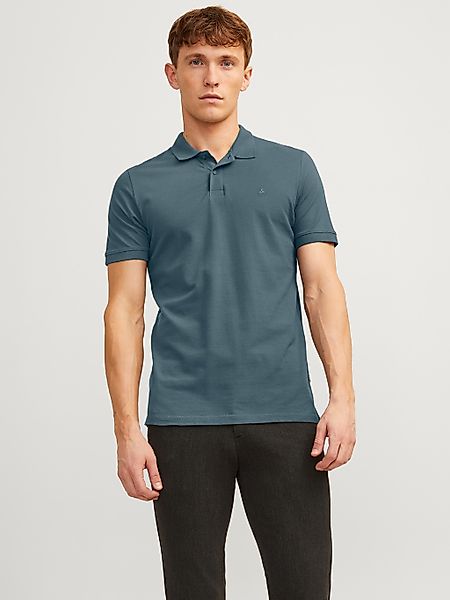Jack & Jones Poloshirt JJEBASIC POLO SS NOOS mit Logo Stickerei günstig online kaufen