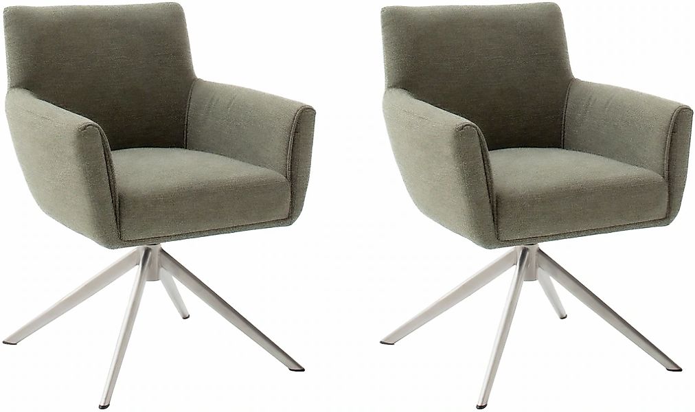 MCA furniture 4-Fußstuhl "WILSON Esszimmerstuhl, Armlehnstuhl, Polsterstuhl günstig online kaufen