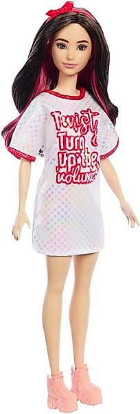 Barbie Anziehpuppe Fashionistas, Red Mesh Dress günstig online kaufen