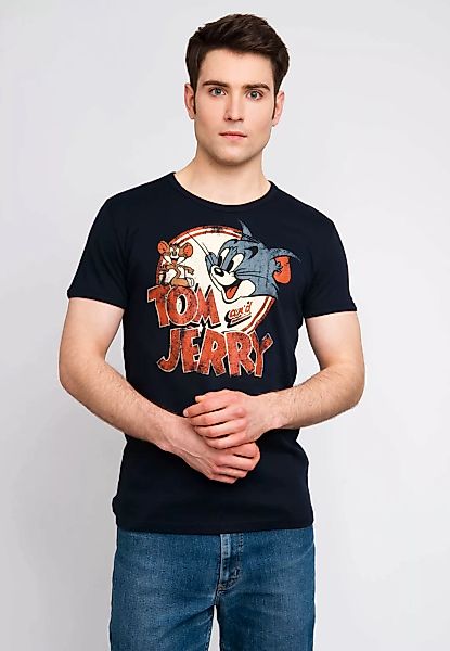 LOGOSHIRT T-Shirt "Tom & Jerry - Logo", mit Tom & Jerry-Print günstig online kaufen