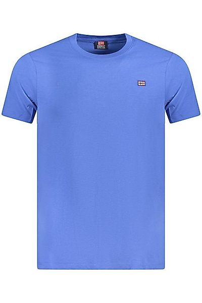NORWAY 1963 T-Shirt Herren Kurzarm-T-Shirt mit Applikation: Blaues günstig online kaufen
