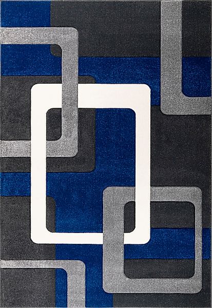 my home Teppich »Maxim«, rechteckig, Hoch-Tief-Effekt, Kurzflor, 3D-Design günstig online kaufen