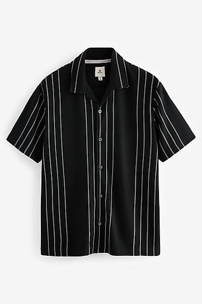 Next Kurzarmhemd Hemd aus strukturiertem Jersey (1-tlg) günstig online kaufen