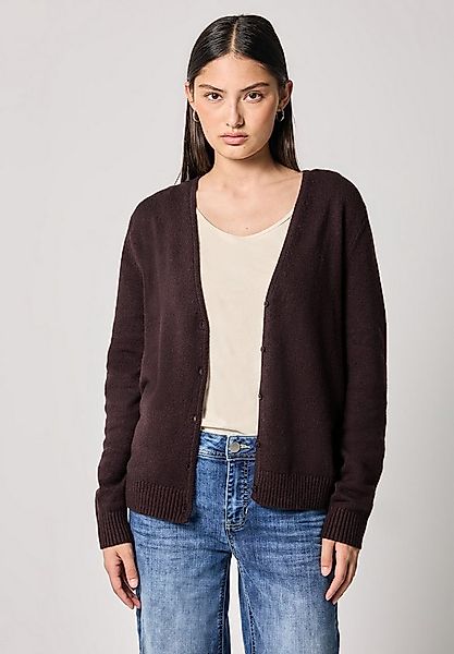 STREET ONE STUDIO Strickjacke im soften Baumwoll-Mix günstig online kaufen