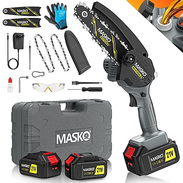 MASKO Akku-Kettensäge Mini Kettensäge 800W Elektrische günstig online kaufen