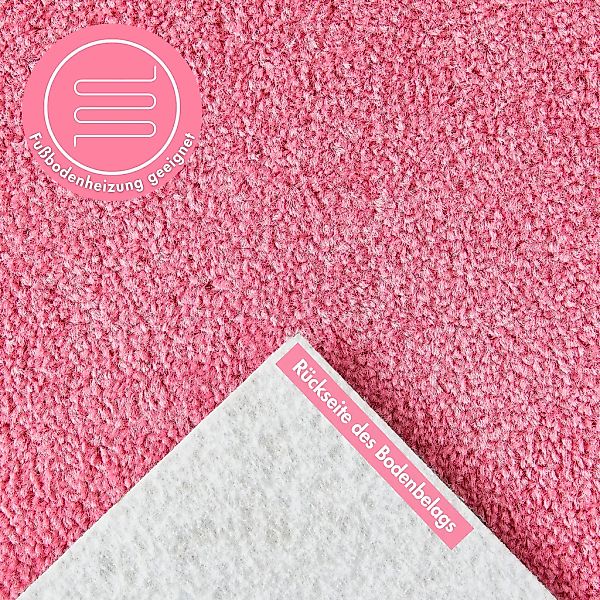 Andiamo Teppichboden "Ines, Kräuselvelours, Made in Netherlands" rechteckig günstig online kaufen