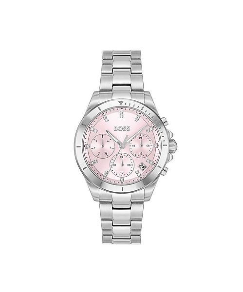 BOSS Multifunktionsuhr ALLEY 1502825, Quarzuhr, Armbanduhr, Damenuhr, Edels günstig online kaufen
