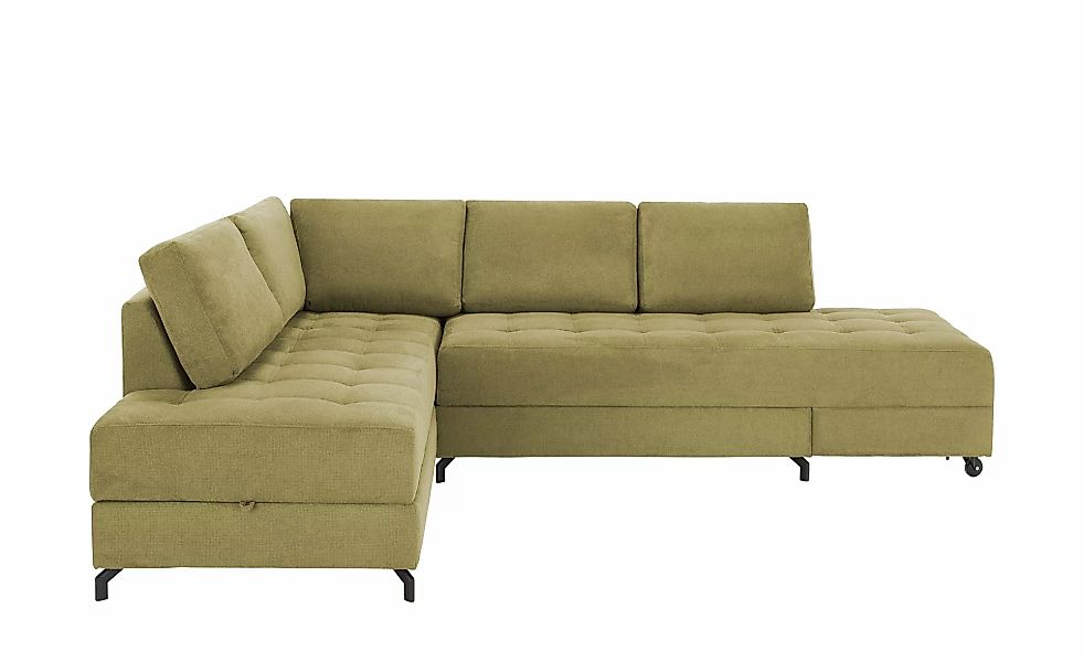 smart Ecksofa  Carla ¦ grün ¦ Maße (cm): B: 291 H: 88 T: 222.0 Polstermöbel günstig online kaufen