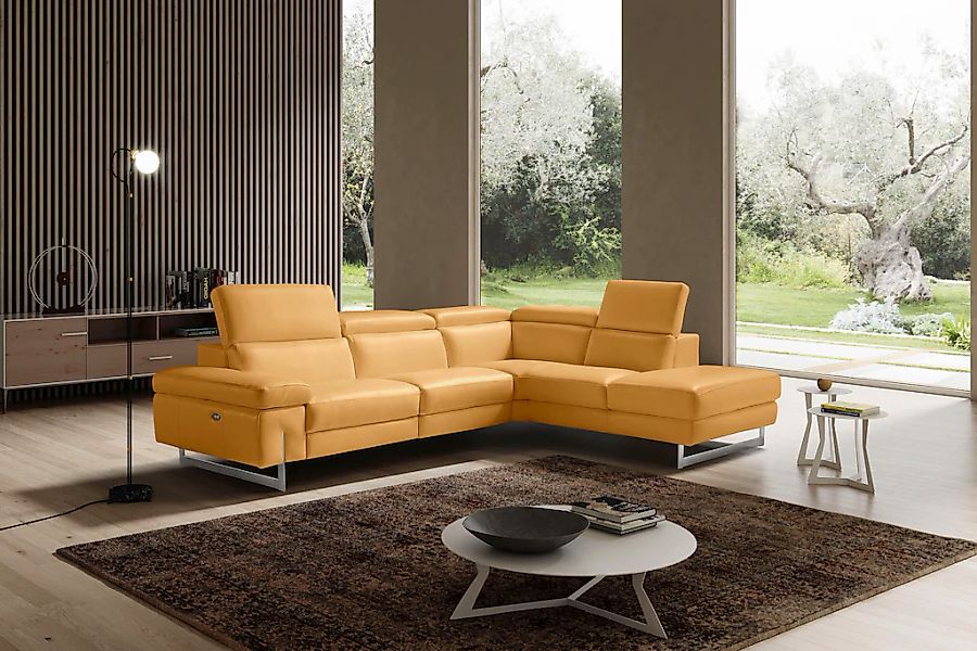 Egoitaliano Ecksofa "Candice", inkl. 2 elektrischer Relaxfunktionen, Bedien günstig online kaufen