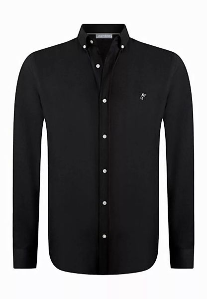 Jacey Quinn Blusenshirt Jeffrey - Buttoned Neck günstig online kaufen