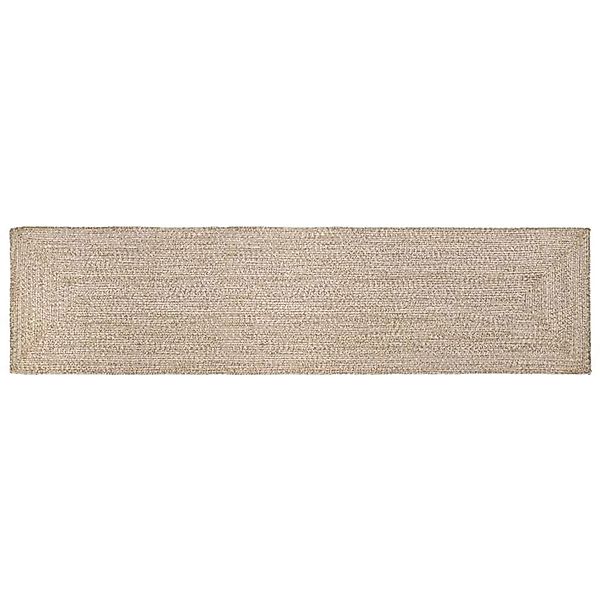 vidaXL Bereichsteppich Braun 60 x 400 cm Jute 42010470 günstig online kaufen