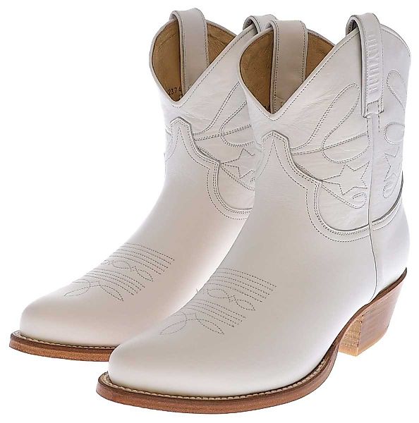 Mayura Boots 2374 Damen Westernstiefelette Weiss günstig online kaufen
