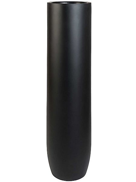 VIVANNO Bodenvase Fiberglas SOLERIO Rund - Schwarz Matt (1 St), 33x120 cm günstig online kaufen