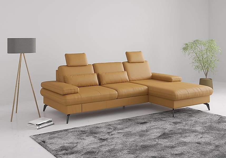 sit&more Ecksofa »Morris L-Form, inkl. Sitztiefenverstellung« wahlweise mit günstig online kaufen