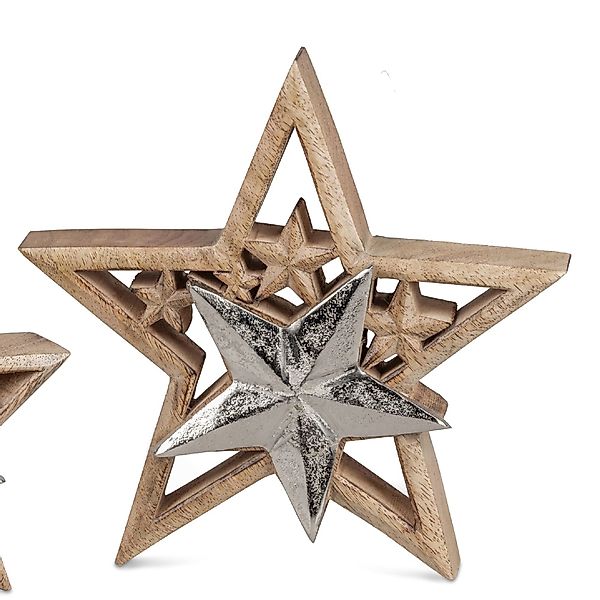 formano Dekofigur Alu Mangoholz günstig online kaufen