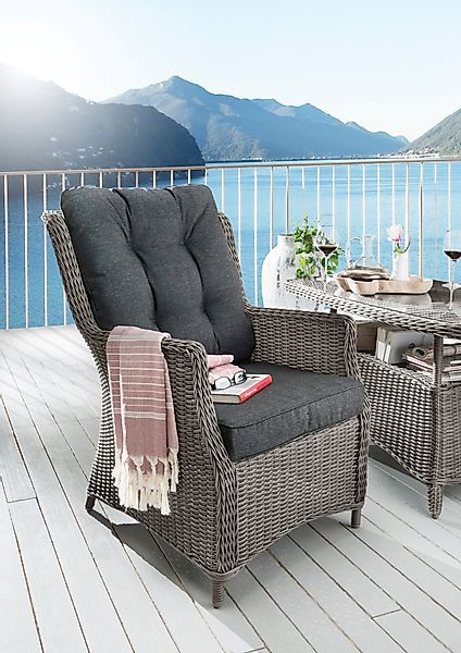Destiny Gartensessel CASA (1-St), Aluminium, Polyrattan, günstig online kaufen