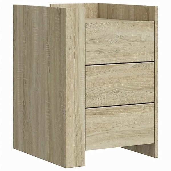 vidaXL Nachttisch Nachttisch Sonoma-Eiche 45x50x65 cm günstig online kaufen