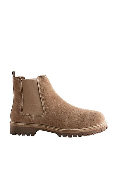 Next Chelsea Boots aus Veloursleder mit Profilsohle Chelseaboots (1-tlg) günstig online kaufen