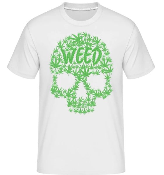 Weed Skull Cannabis · Shirtinator Männer T-Shirt günstig online kaufen