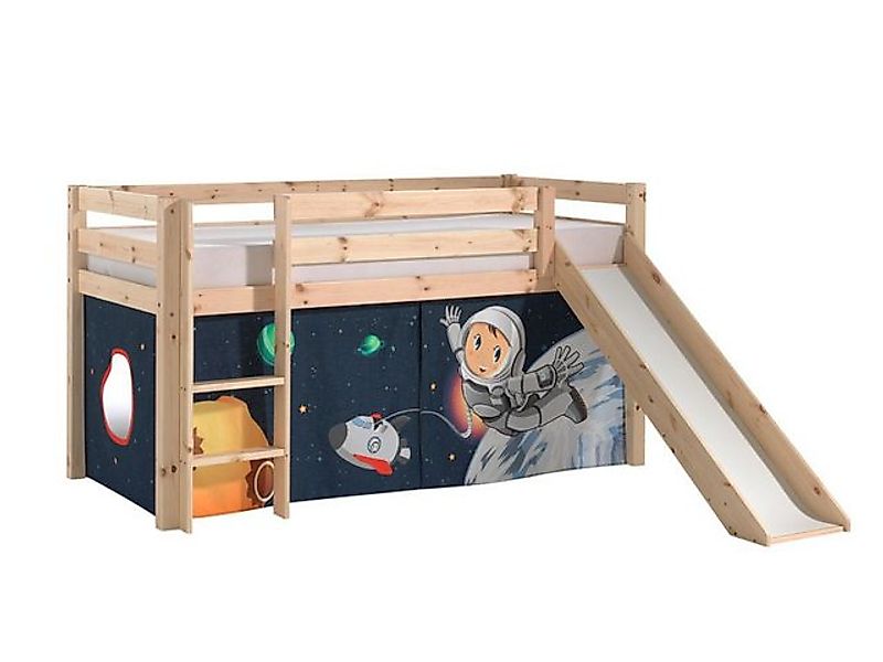 58 aufm Kessel Bettgestell Spielbett mit Rutsche Karolina 210x218x114 Kinde günstig online kaufen