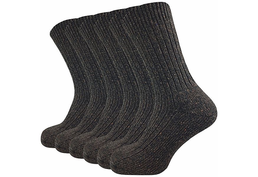 GAWILO Norwegersocken aus Wolle für Herren - extra warm & dick (6 Paar) The günstig online kaufen