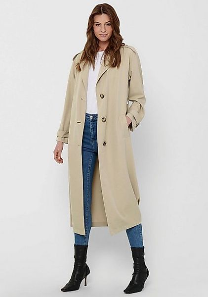 ONLY Trenchcoat ONLLINE X-LONG TRENCHCOAT OTW NOOS mit Bindegürtel an der T günstig online kaufen