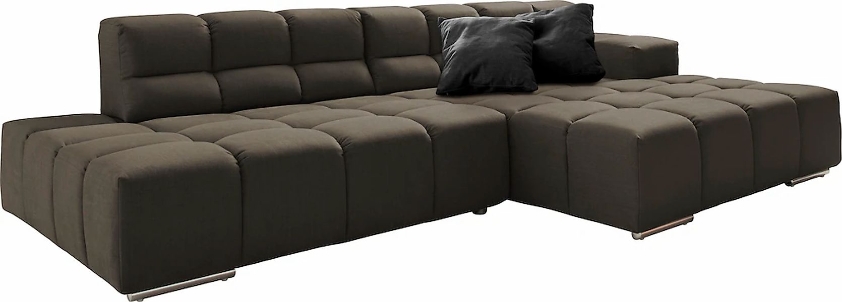 designwerk Ecksofa "Temple L-Form, tolles Designsofa", mit Sitztiefenverste günstig online kaufen