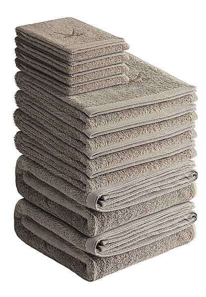 Sansibar Sylt Handtuch Set Handtuch Set Classic 10-tlg 100% Baumwolle, extr günstig online kaufen