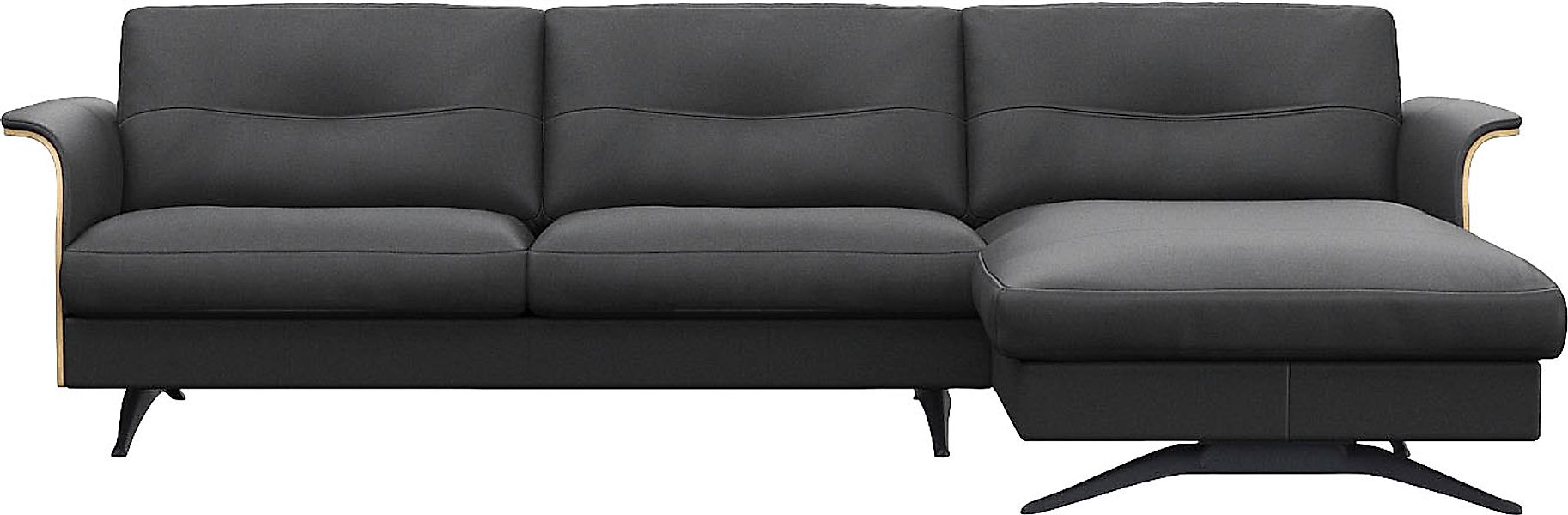 FLEXLUX Ecksofa »Glow, super bequem durch hochwertigem Sitzaufbau mit Feder günstig online kaufen