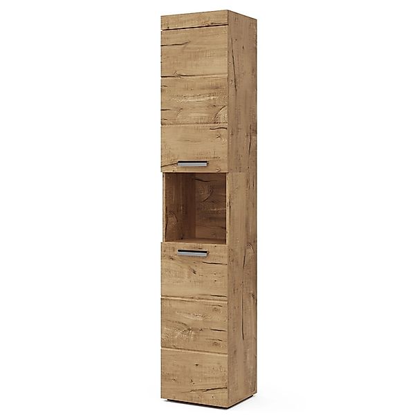 Vicco Hochschrank Luna, Eiche, 37 x günstig online kaufen