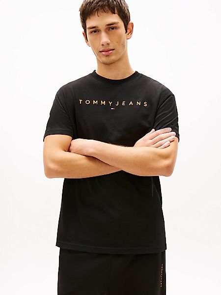 Tommy Jeans T-Shirt "TJM REG LINEAR LOGO TEE EXT" günstig online kaufen