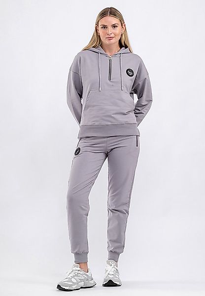 Tom Barron Trainingsanzug Tracksuit With Half Zip Cangoroo Pocket Badge On günstig online kaufen