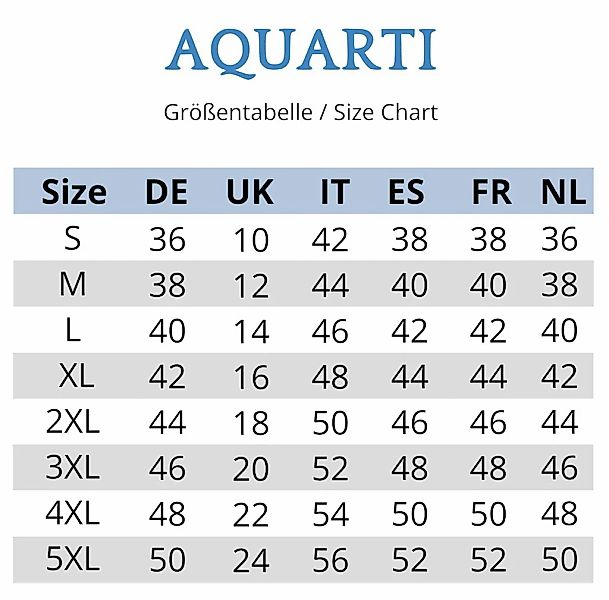 AQUARTI Bikini-Hose "Bikinihose Aquarti Damen Bikinihose mit Hoher Taille u günstig online kaufen