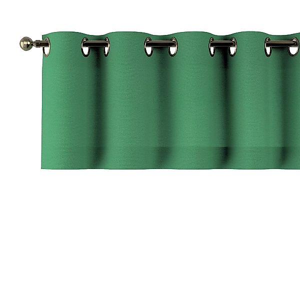 Kurzgardine mit Ösen, grün, 390 x 40 cm, Loneta (133-18) günstig online kaufen