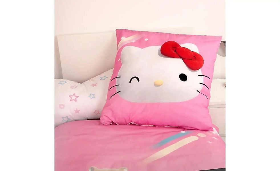 Hello Kitty Bettwäsche "Hello Kitty" 2 Stk. tlg. Wendebettwäsche günstig online kaufen