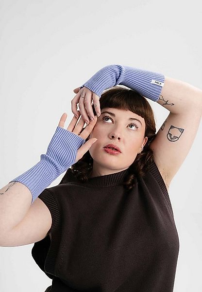 MELA Baumwollhandschuhe Pulswärmer Style DIPTA günstig online kaufen