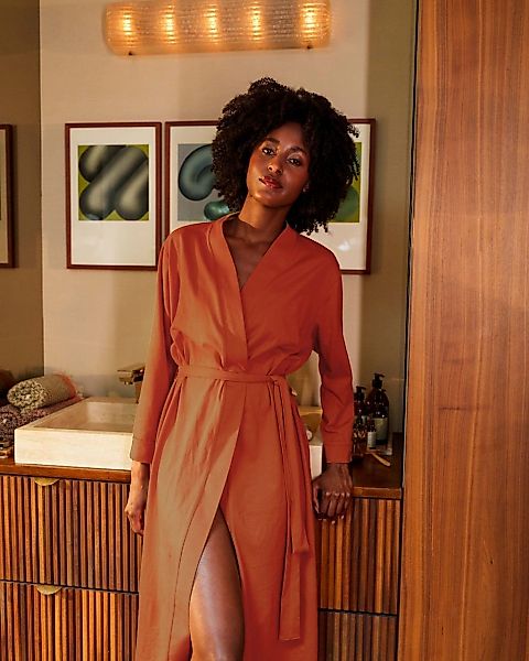 kayori Bademantel "Saigon" elegantes Design günstig online kaufen