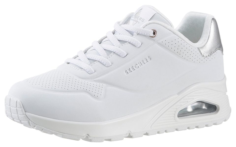 Skechers Slip-On Sneaker "UNO SHIMMER AWAY" Slipper, Freizeitschuh, Plateau günstig online kaufen